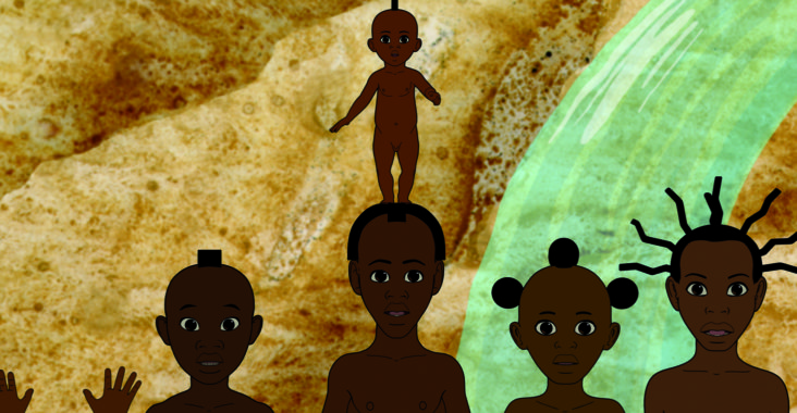 animação francesa Kiriku – Os Homens e as Mulheres, de Michel Ocelo